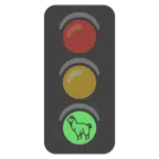 semaforo verticale + lama