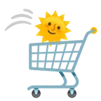carrello + faccina sole