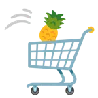 carrello + ananas