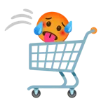 carrello + faccina accaldata