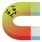 würgendes Gesicht + Magnet