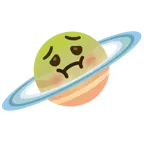 würgendes Gesicht + Ringplanet