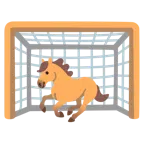 ゴールネット + 馬