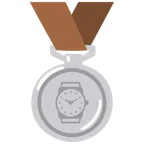 medaglia d’argento + orologio