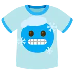 frierendes Gesicht + T-Shirt