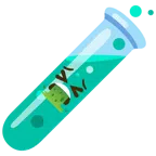 provetta + faccina che vomita