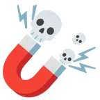 calamita + teschio
