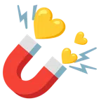 calamita + cuore giallo