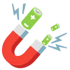 calamita + batteria