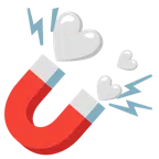 calamita + cuore bianco