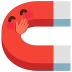 แม่เหล็ก + เอามือปิดปาก