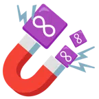 calamita + simbolo dell’infinito