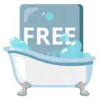 sabonete + botão "FREE"