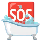 sabonete + botão SOS