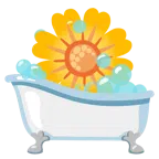 sabonete + flor