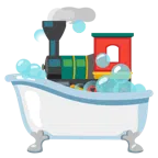sabonete + locomotiva