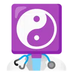 เครื่องฟังตรวจ + หยินหยาง