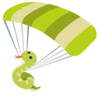paracaídas + serpiente