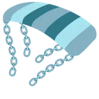 paracaídas + cadenas