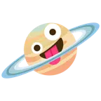 Ringplanet + irres Gesicht