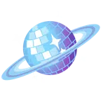 Ringplanet + Discokugel