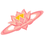 Ringplanet + Lotusblüte