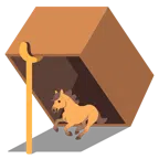 Mausefalle + Pferd