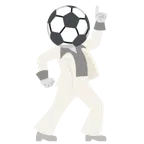 palla da discoteca + pallone da calcio