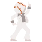 palla da discoteca + palla da baseball