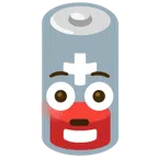 batteria scarica + faccina imbarazzata