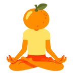 Lotusblüte + Mandarine