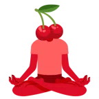 Lotusblüte + Kirschen