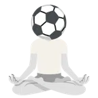 Lotusblüte + Fußball
