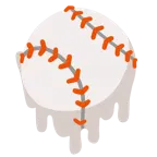 cara derritiéndose + béisbol
