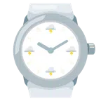 orologio + fulmini