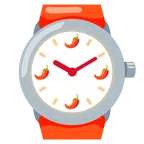 orologio + peperoncino