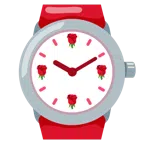 Armbanduhr + Rose