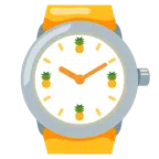 orologio + ananas