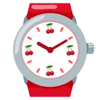 orologio + ciliegie