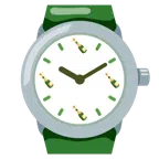 orologio + bottiglia stappata