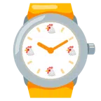orologio + gallina