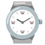 orologio + muso di topo