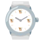 orologio + muso di mucca