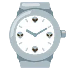 Armbanduhr + Außerirdischer