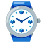 orologio + urna elettorale con scheda