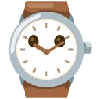 Armbanduhr + Gesicht ohne Mund