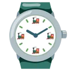 orologio + locomotiva