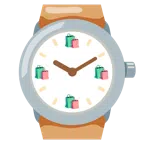 orologio + borse della spesa