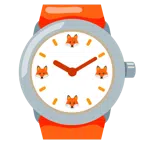 orologio + volpe