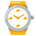 orologio + fetta di formaggio